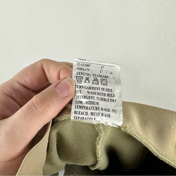 TuffRider Tan Equestrian Riding Pull On Pants Size 28 - Picture 6 of 7